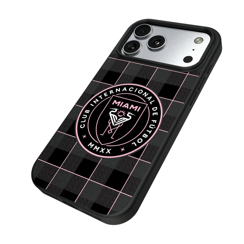 Inter Miami CF Plaid iPhone MagSafe Compatible Phone Case for Apple iPhone Iso.Jpg