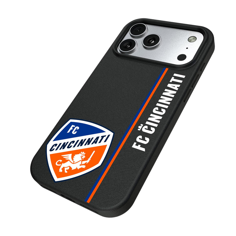 FC Cincinnati Sidebar iPhone MagSafe Compatible Phone Case for Apple iPhone Iso.Jpg