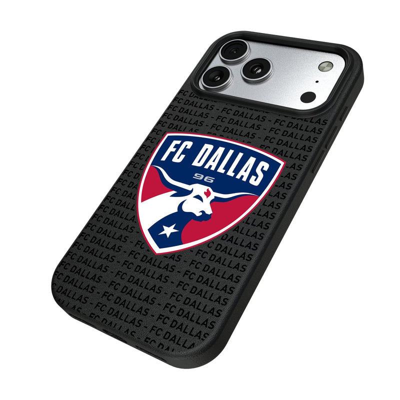 FC Dallas Text Backdrop iPhone MagSafe Compatible Phone Case for Apple iPhone Iso.Jpg