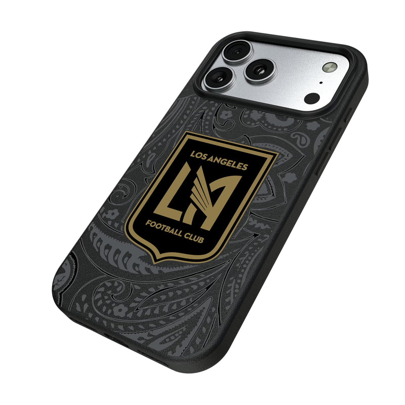 Los Angeles Football Club Paisley iPhone MagSafe Compatible Phone Case for Apple iPhone Iso.Jpg