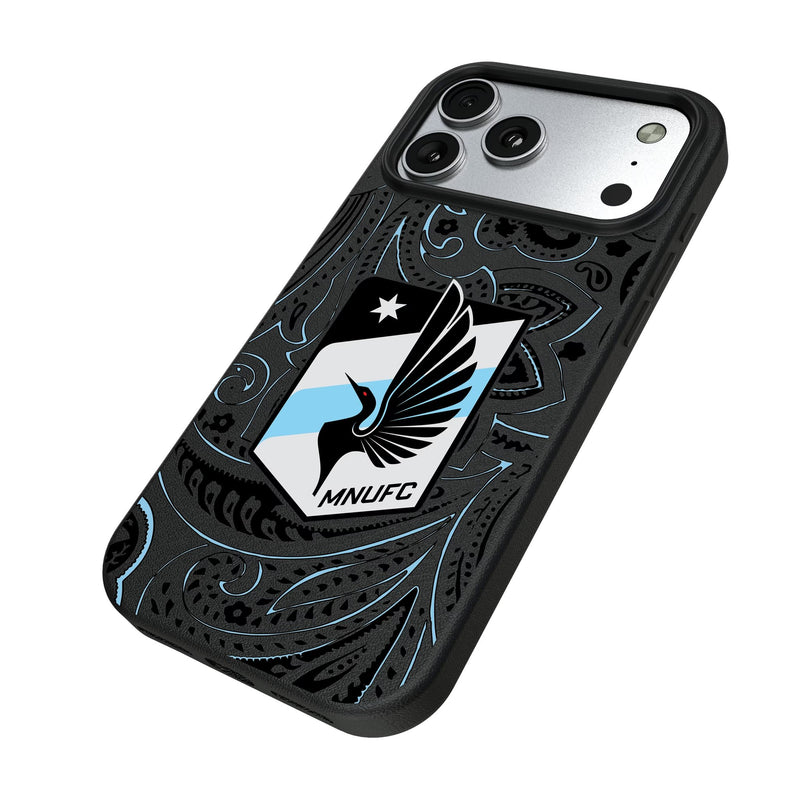 Minnesota United FC Paisley iPhone MagSafe Compatible Phone Case for Apple iPhone Iso.Jpg