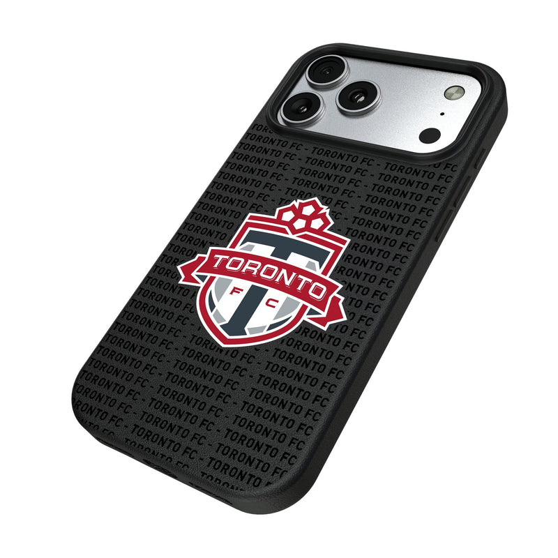 Toronto FC Text Backdrop iPhone MagSafe Compatible Phone Case for Apple iPhone Iso.Jpg