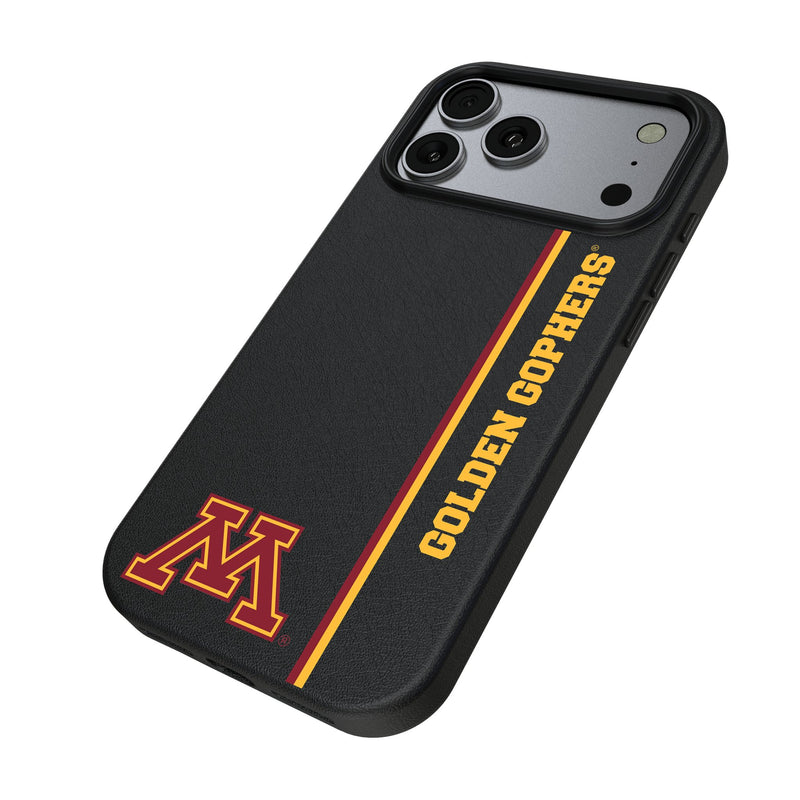 University of Minnesota Golden Gophers Sidebar iPhone MagSafe Compatible Phone Case for Apple iPhone Iso.Jpg