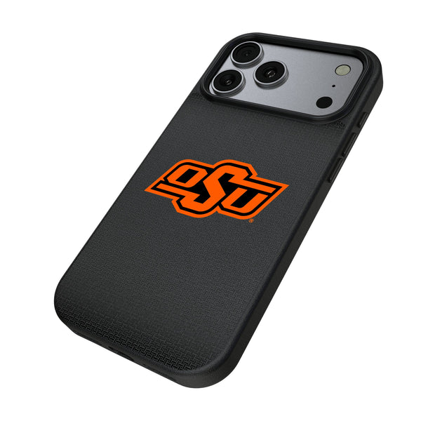 Oklahoma State University Cowboys Linen iPhone MagSafe Compatible Phone Case for Apple iPhone Iso.Jpg