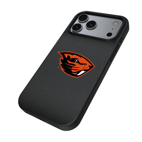 Oregon State University Beavers Linen iPhone MagSafe Compatible Phone Case for Apple iPhone Iso.Jpg