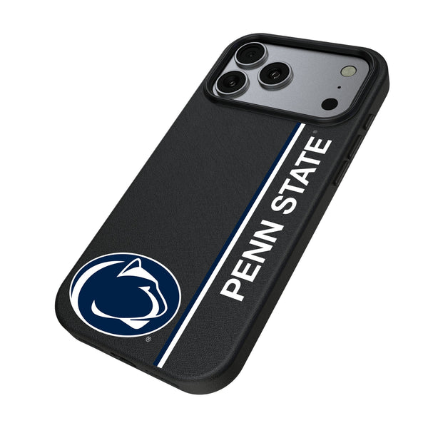 Pennsylvania State University Nittany Lions Sidebar iPhone MagSafe Compatible Phone Case for Apple iPhone Iso.Jpg