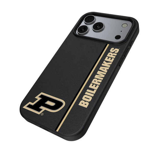 Purdue University Boilermakers Sidebar iPhone MagSafe Compatible Phone Case for Apple iPhone Iso.Jpg