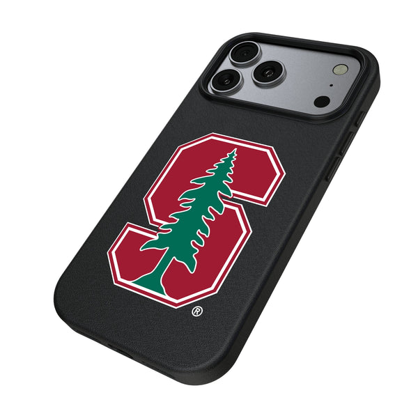 Stanford University Cardinal Text Backdrop iPhone MagSafe Compatible Phone Case for Apple iPhone Iso.Jpg