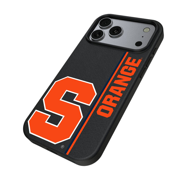 Syracuse University Orange Sidebar iPhone MagSafe Compatible Phone Case for Apple iPhone Iso.Jpg