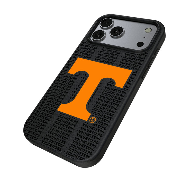 University of Tennessee Volunteers Text Backdrop iPhone MagSafe Compatible Phone Case for Apple iPhone Iso.Jpg