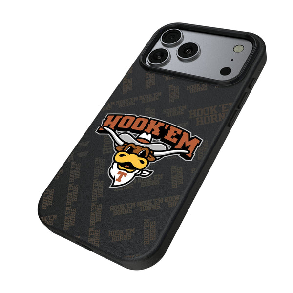 University of Texas Longhorns Quadtile iPhone MagSafe Compatible Phone Case for Apple iPhone Iso.Jpg