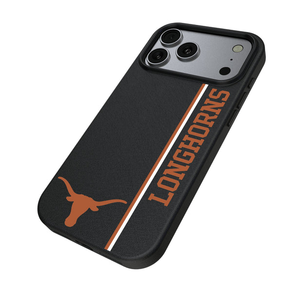 University of Texas Longhorns Sidebar iPhone MagSafe Compatible Phone Case for Apple iPhone Iso.Jpg