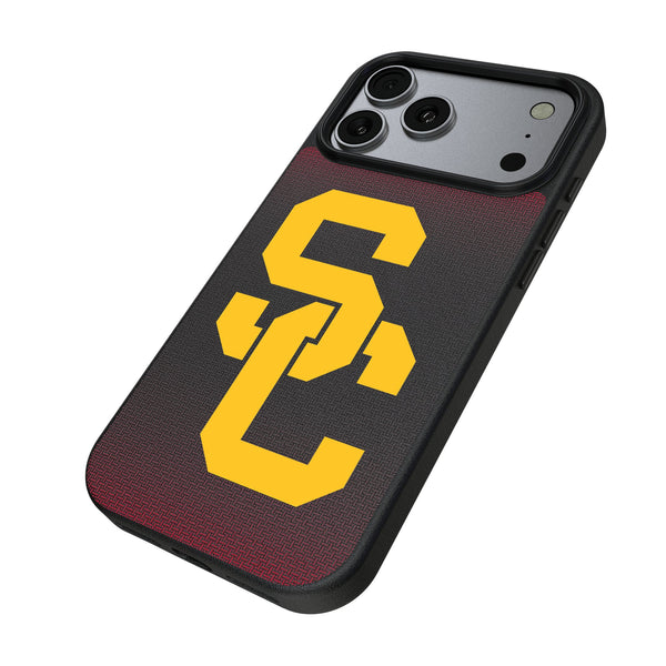 University of Southern California Trojans Linen iPhone MagSafe Compatible Phone Case for Apple iPhone Iso.Jpg