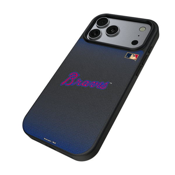 Atlanta Braves Home 2012 - Cooperstown Collection Linen iPhone MagSafe Compatible Phone Case for Apple iPhone Iso.Jpg