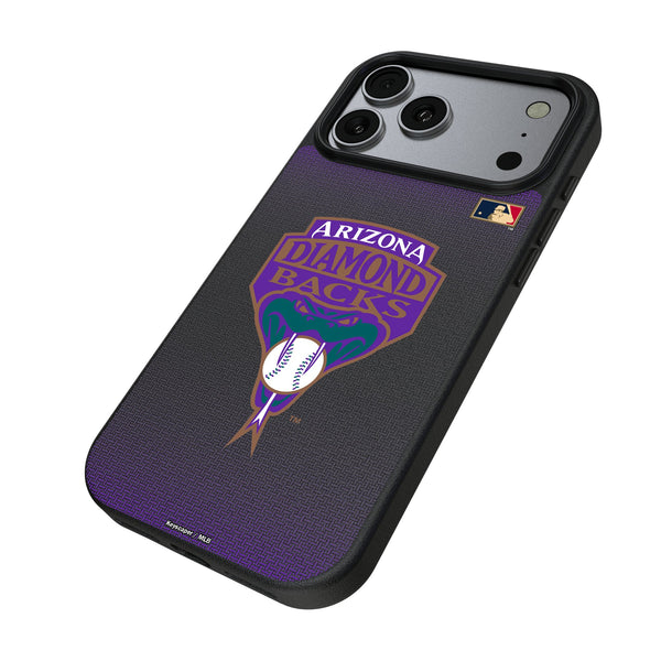 Arizona Diamondbacks 1999-2006 - Cooperstown Collection Linen iPhone MagSafe Compatible Phone Case for Apple iPhone Iso.Jpg
