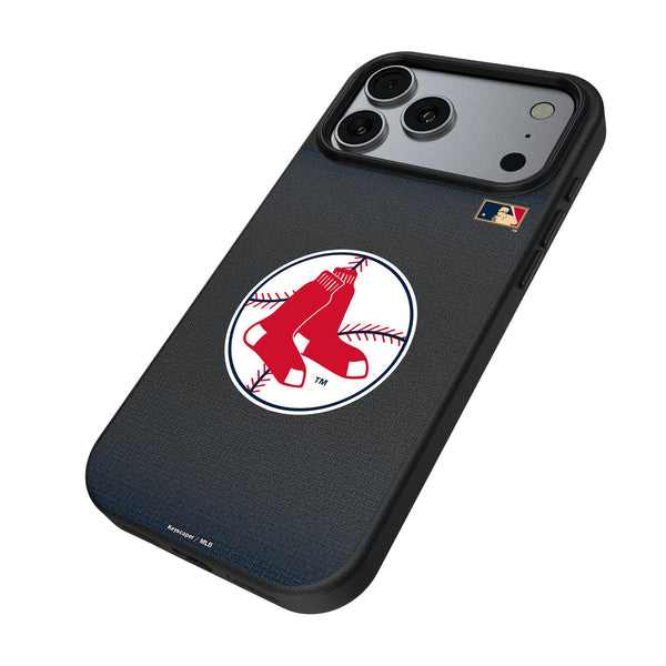 Boston Red Sox 1970-1975 - Cooperstown Collection Linen iPhone MagSafe Compatible Phone Case for Apple iPhone Iso.Jpg