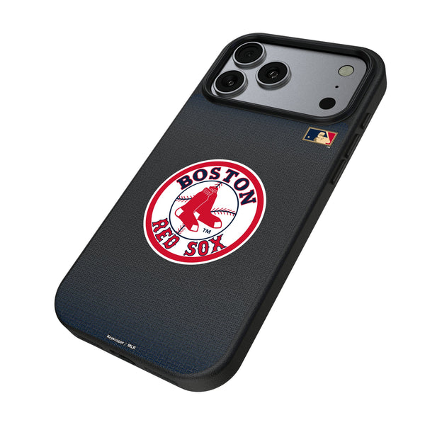 Boston Red Sox 1976-2008 - Cooperstown Collection Linen iPhone MagSafe Compatible Phone Case for Apple iPhone Iso.Jpg