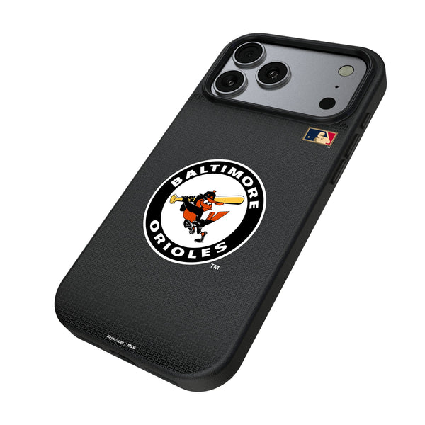 Baltimore Orioles 1966-1969 - Cooperstown Collection Linen iPhone MagSafe Compatible Phone Case for Apple iPhone Iso.Jpg