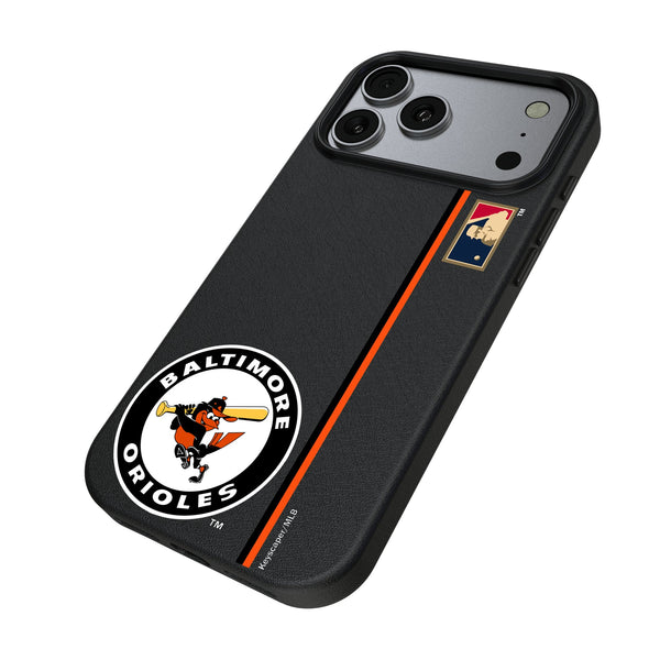 Baltimore Orioles 1966-1969 - Cooperstown Collection Sidebar iPhone MagSafe Compatible Phone Case for Apple iPhone Iso.Jpg