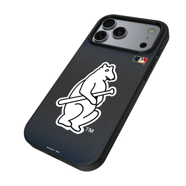 Chicago Cubs 1914 - Cooperstown Collection Linen iPhone MagSafe Compatible Phone Case for Apple iPhone Iso.Jpg