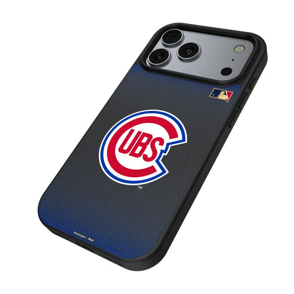 Chicago Cubs 1948-1956 - Cooperstown Collection Linen iPhone MagSafe Compatible Phone Case for Apple iPhone Iso.Jpg