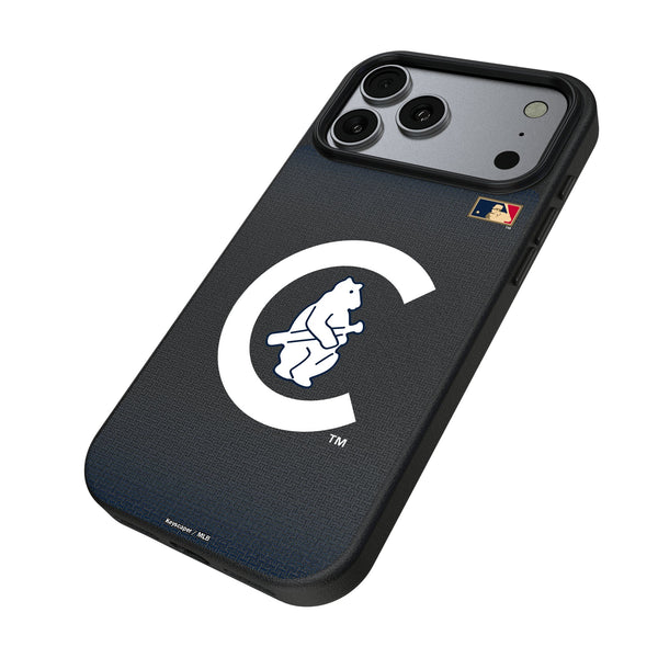 Chicago Cubs 1911-1912 - Cooperstown Collection Linen iPhone MagSafe Compatible Phone Case for Apple iPhone Iso.Jpg
