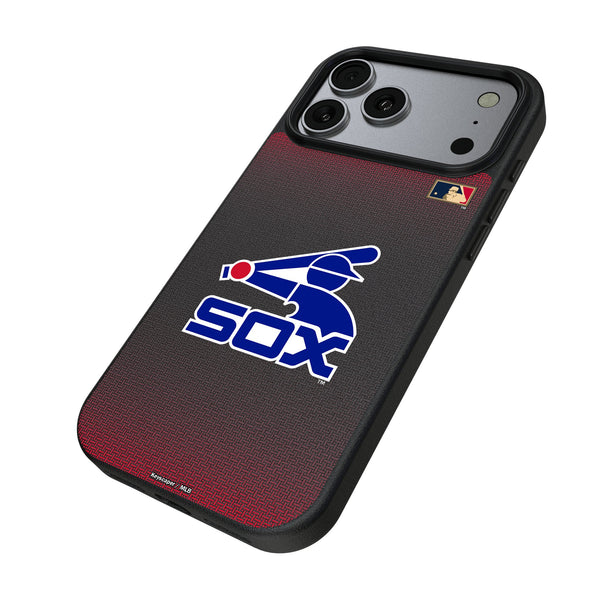 Chicago White Sox 1976-1981 - Cooperstown Collection Linen iPhone MagSafe Compatible Phone Case for Apple iPhone Iso.Jpg