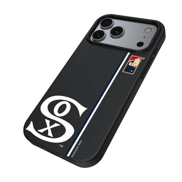Chicago White Sox Road 1919-1921 - Cooperstown Collection Sidebar iPhone MagSafe Compatible Phone Case for Apple iPhone Iso.Jpg
