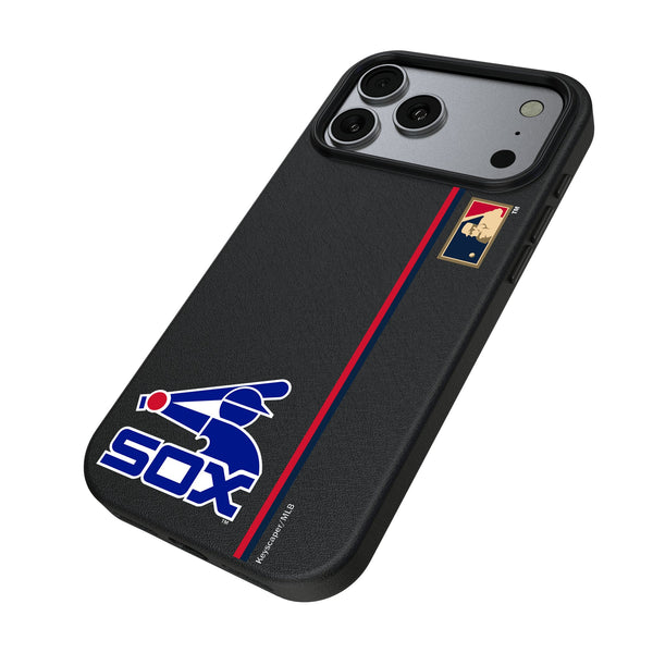 Chicago White Sox 1976-1981 - Cooperstown Collection Sidebar iPhone MagSafe Compatible Phone Case for Apple iPhone Iso.Jpg