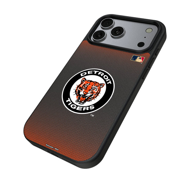 Detroit Tigers 1961-1963 - Cooperstown Collection Linen iPhone MagSafe Compatible Phone Case for Apple iPhone Iso.Jpg