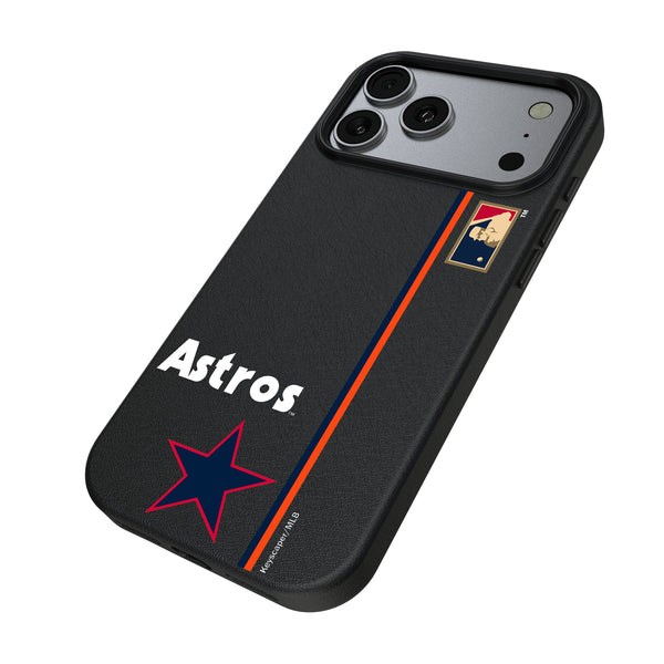 Houston Astros 1975-1981 - Cooperstown Collection Sidebar iPhone MagSafe Compatible Phone Case for Apple iPhone Iso.Jpg