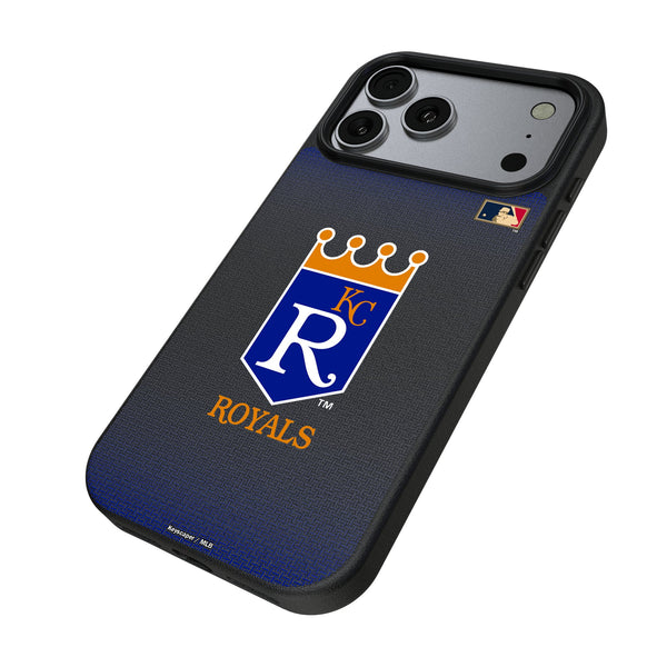 Kansas City Royals 1969-1978 - Cooperstown Collection Linen iPhone MagSafe Compatible Phone Case for Apple iPhone Iso.Jpg