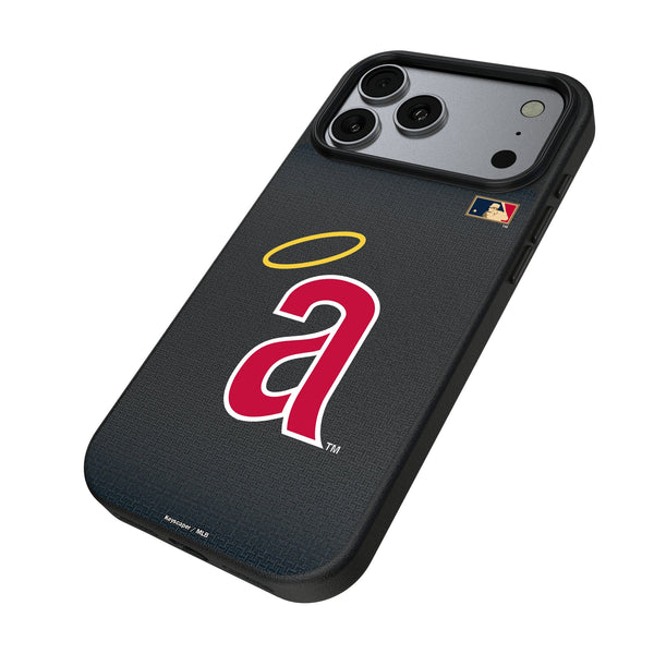 LA Angels 1971 - Cooperstown Collection Linen iPhone MagSafe Compatible Phone Case for Apple iPhone Iso.Jpg