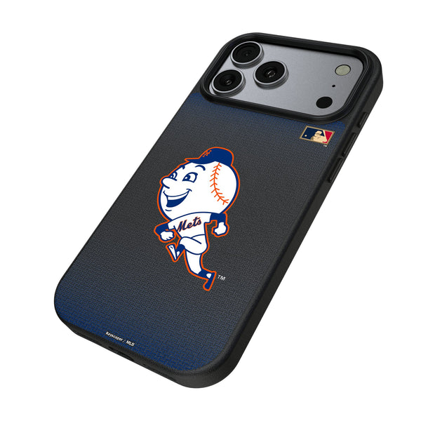 New York Mets 2014 - Cooperstown Collection Linen iPhone MagSafe Compatible Phone Case for Apple iPhone Iso.Jpg