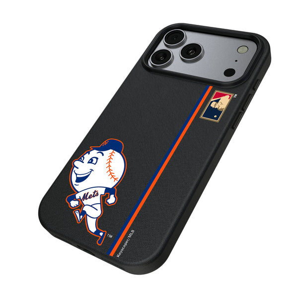 New York Mets 2014 - Cooperstown Collection Sidebar iPhone MagSafe Compatible Phone Case for Apple iPhone Iso.Jpg