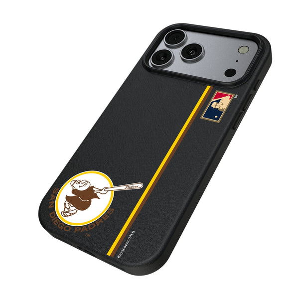 San Diego Padres 1969-1984 - Cooperstown Collection Sidebar iPhone MagSafe Compatible Phone Case for Apple iPhone Iso.Jpg