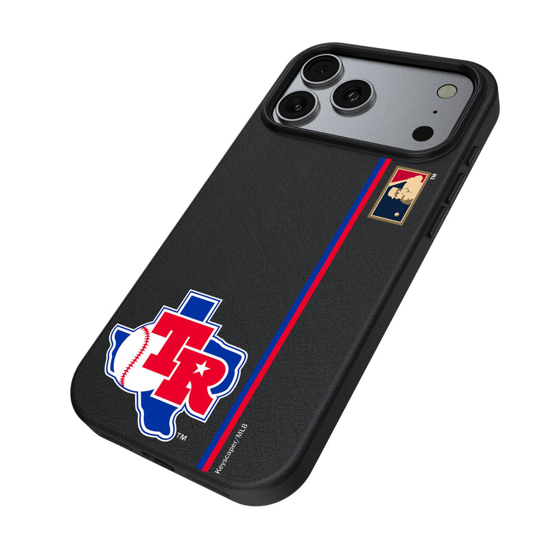 Texas Rangers 1981-1983 - Cooperstown Collection Sidebar iPhone MagSafe Compatible Phone Case for Apple iPhone Iso.Jpg