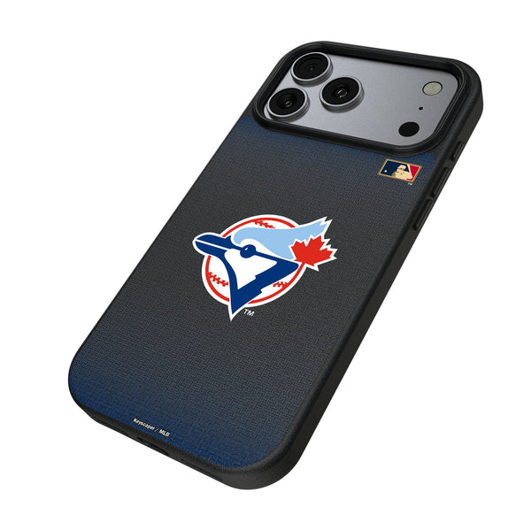 Toronto Blue Jays 1977-1988 - Cooperstown Collection Linen iPhone MagSafe Compatible Phone Case for Apple iPhone Iso.Jpg