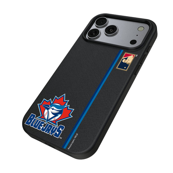 Toronto Blue Jays 1997-2002 - Cooperstown Collection Sidebar iPhone MagSafe Compatible Phone Case for Apple iPhone Iso.Jpg