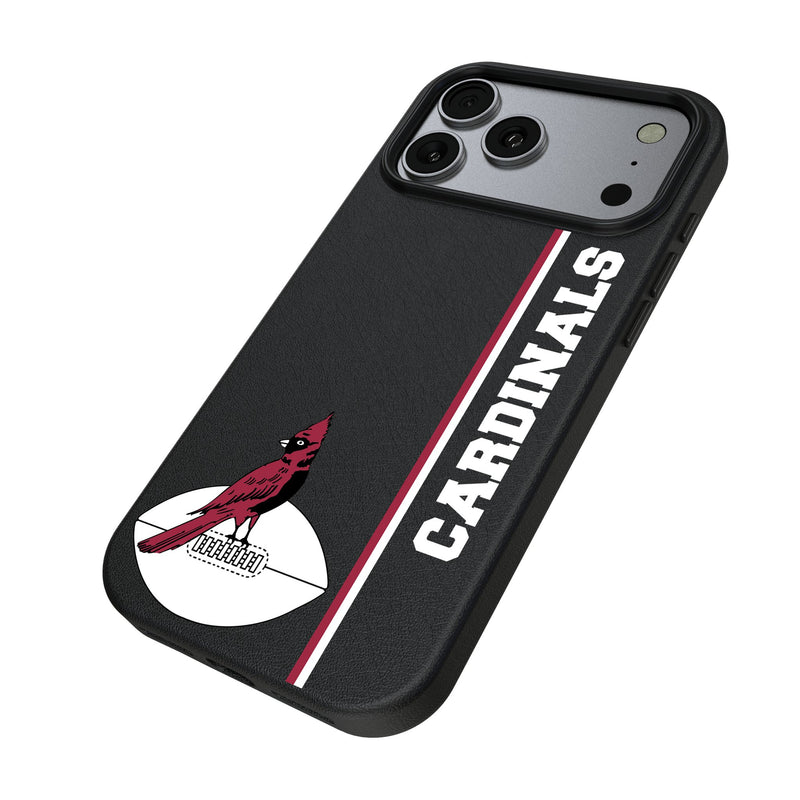 Chicago Cardinals 1947-1959 Historic Collection Sidebar iPhone MagSafe Compatible Phone Case for Apple iPhone Iso.Jpg