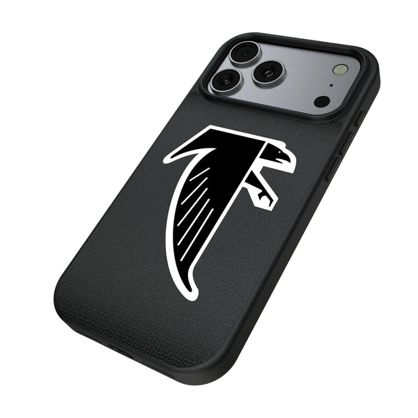 Atlanta Falcons Classic Linen iPhone MagSafe Compatible Phone Case for Apple iPhone Iso.Jpg