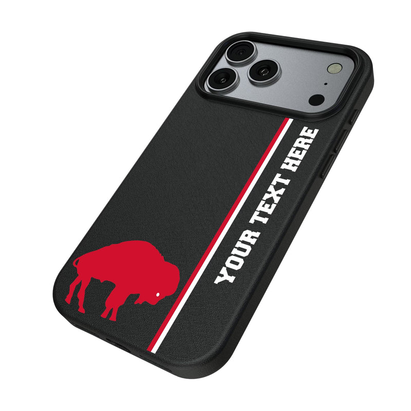Buffalo Bills Historic Collection Personalized Sidebard iPhone MagSafe Compatible Phone Case for Apple iPhone Iso.Jpg