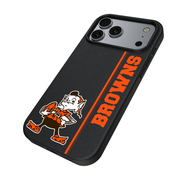 Cleveland Browns Historic Collection Sidebar iPhone MagSafe Compatible Phone Case for Apple iPhone Iso.Jpg
