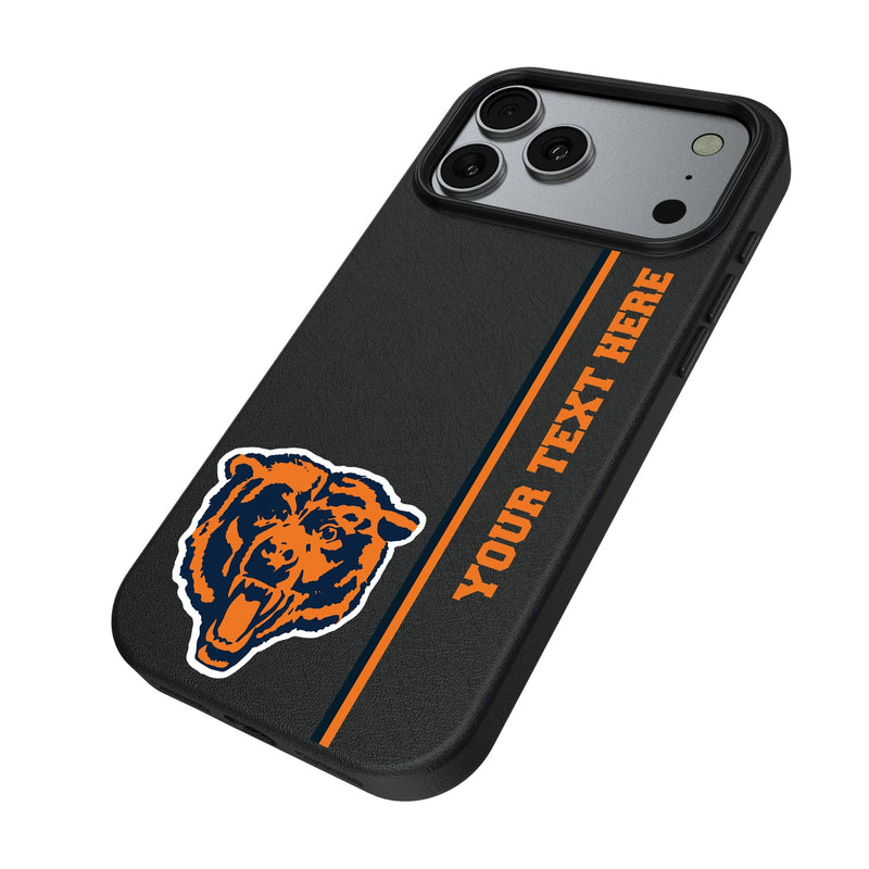 Chicago Bears 1946 Historic Collection Personalized Sidebard iPhone MagSafe Compatible Phone Case for Apple iPhone Iso.Jpg
