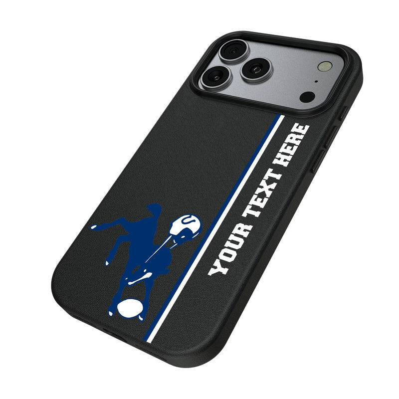 Baltimore Colts 1946 Historic Collection Personalized Sidebard iPhone MagSafe Compatible Phone Case for Apple iPhone Iso.Jpg