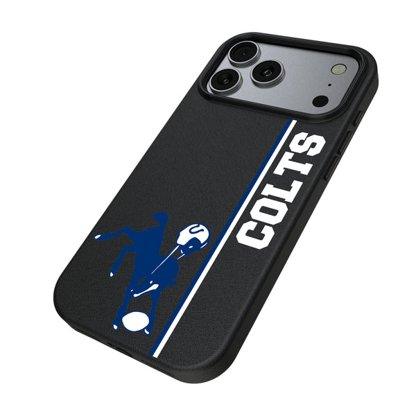 Baltimore Colts 1946 Historic Collection Sidebar iPhone MagSafe Compatible Phone Case for Apple iPhone Iso.Jpg
