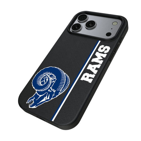 Los Angeles Rams Historic Collection Sidebar iPhone MagSafe Compatible Phone Case for Apple iPhone Iso.Jpg
