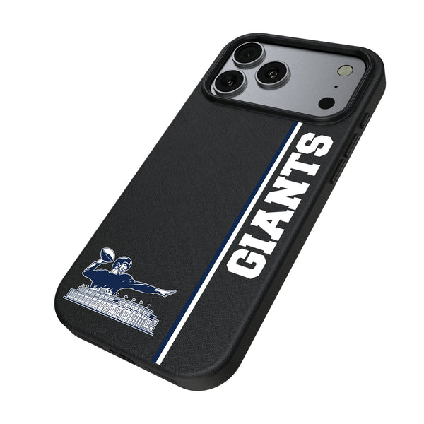 New York Giants 1960-1966 Historic Collection Sidebar iPhone MagSafe Compatible Phone Case for Apple iPhone Iso.Jpg