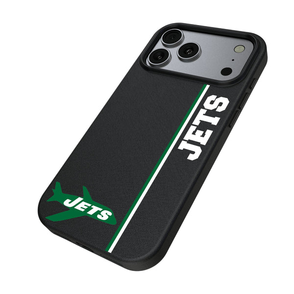 New York Jets 1963 Historic Collection Sidebar iPhone MagSafe Compatible Phone Case for Apple iPhone Iso.Jpg