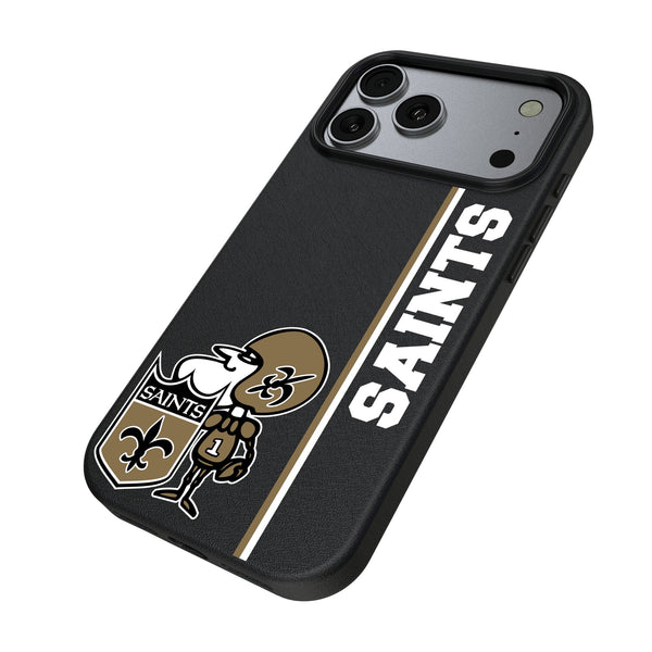 New Orleans Saints Historic Collection Sidebar iPhone MagSafe Compatible Phone Case for Apple iPhone Iso.Jpg